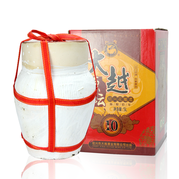 十年-绍兴花雕酒（石膏坛礼盒）白底