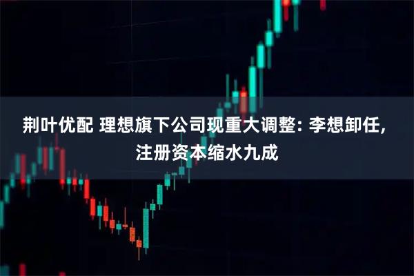 荆叶优配 理想旗下公司现重大调整: 李想卸任, 注册资本缩水九成
